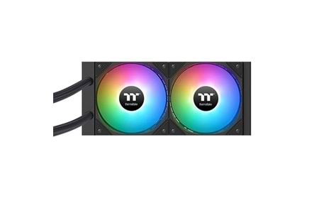 THERMALTAKE 240MM LA240 CL-W457-PL12SW-A AM5-1851P RGB SIVI SOĞUTMALI İŞLEMCİ FANI