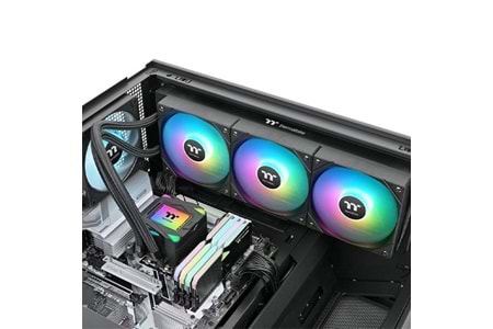 THERMALTAKE 360MM LA360 CL-W459-PL12SW-A AM5-1851P RGB SIVI SOĞUTMALI İŞLEMCİ FANI