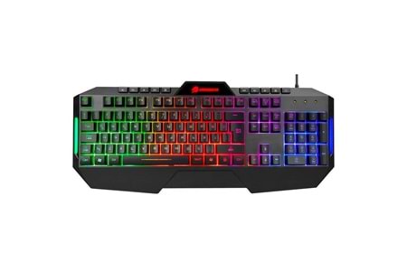 GameBooster G59K Frontier Rainbow Aydınlatmalı Membrane Oyun Klavyesi