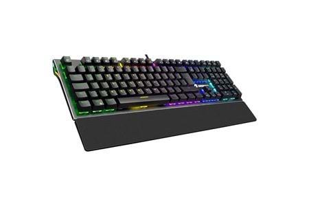 GameBooster G908 Bolt Rainbow Aydınlatmalı Red Switch Mekanik Bileklikli Oyun Klavyesi