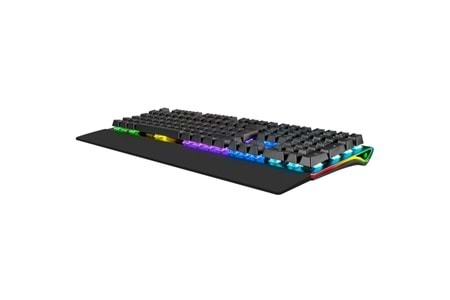 GameBooster G908 Bolt Rainbow Aydınlatmalı Red Switch Mekanik Bileklikli Oyun Klavyesi