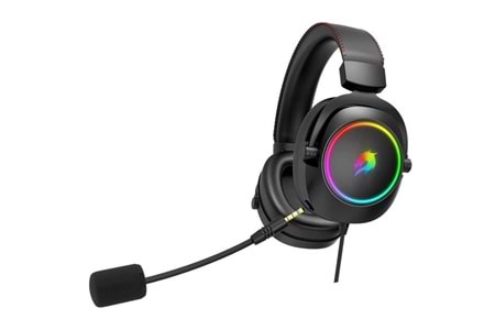 GAMEBOOSTER H44 RGB USB7.1 Siyah Profesyonel Oyuncu Kulaklığı