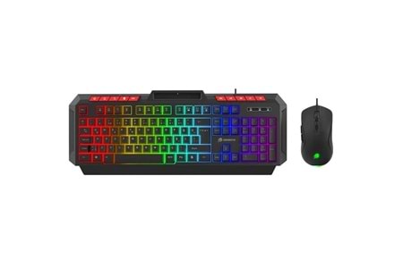 GAMEBOOSTER KM-11B GB-KM11B Knight Siyah Gaming Klavye Mouse Set