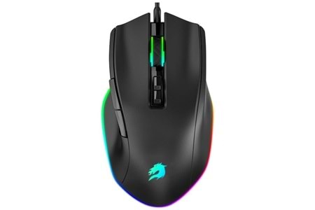 GAMERBOOSTER M16 Myth 12800dpi RGB Aydınlatmalı Siyah Profesyonel Gaming Mouse