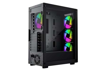 GAMEBOOSTER 650W 80+ RAIDER E651B JBST-GBE651B GAMING MID-TOWER PC KASASI