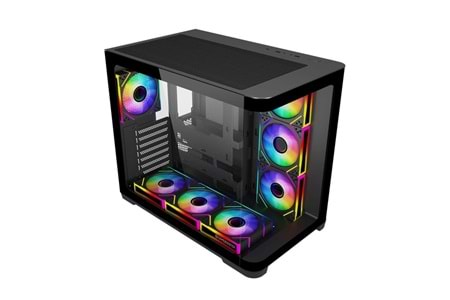 GAMEBOOSTER GB-G2852B 7-FANLI GAMING MID -TOWER PC KASASI