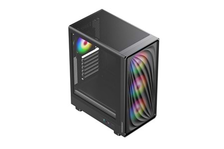 POWERBOOST 650W 80+ BRONZE PBA5065B-650W GAMING MID-TOWER PC KASASI