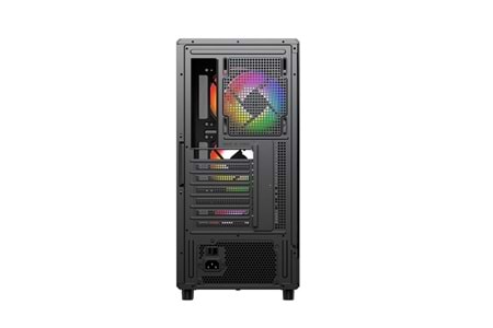 POWERBOOST 650W 80+ BRONZE PBA5065B-650W GAMING MID-TOWER PC KASASI