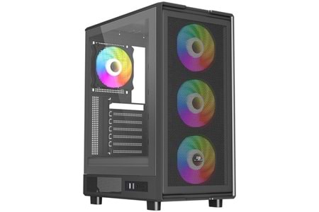 POWERBOOST 600W 80+ A601B GAMING MID-TOWER PC KASASI
