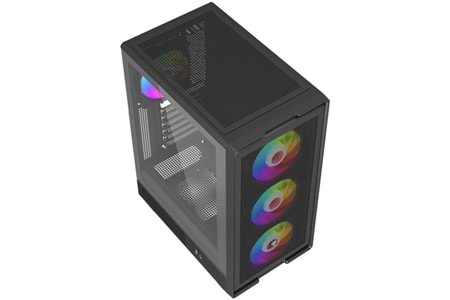 POWERBOOST 600W 80+ A601B GAMING MID-TOWER PC KASASI