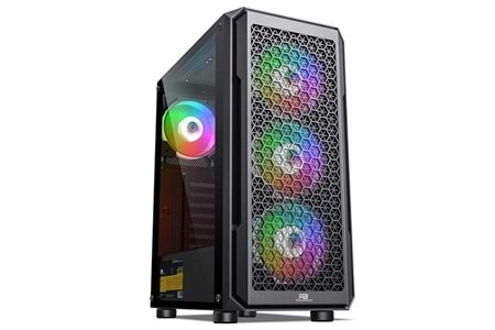 POWERBOOST 650W 80+ BRONZE PB-P3385B GAMING MID-TOWER PC KASASI