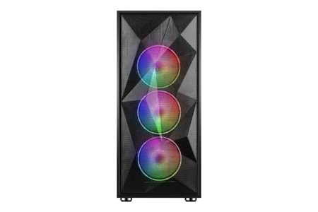 POWERBOOST 650W 80+ PB-P3509BB GAMING MID-TOWER PC KASASI