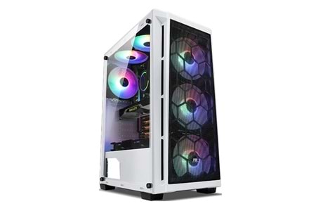 POWERBOOST PB-T001BW GAMING MID-TOWER PC KASASI BEYAZ