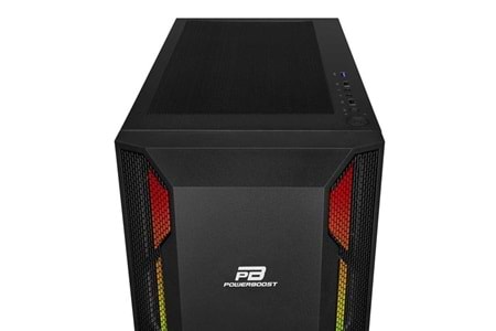 POWERBOOST 550W 80+ VK-G3701B GAMING MID-TOWER PC KASASI