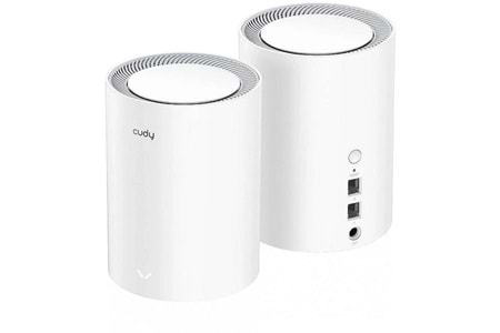 CUDY M1800 AX1800 Dual Band EV Ofis Tipi Mesh Router 2-li paket