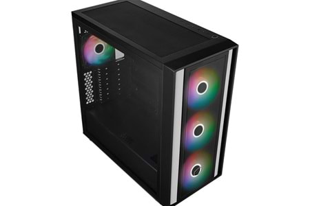 COOLERMASTER 600TG 3-14CM RGB FANLI GAMING E-ATX PC KASASI