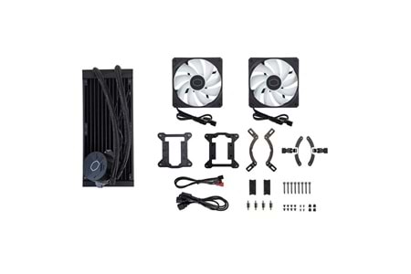 COOLERMASTER 240MM CORE 240L SPECTRUM ARGB AM5-1700P SIVI SOĞUTMALI İŞLEMCİ FANI