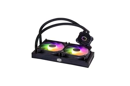 COOLERMASTER 240MM CORE 240L SPECTRUM ARGB AM5-1700P SIVI SOĞUTMALI İŞLEMCİ FANI