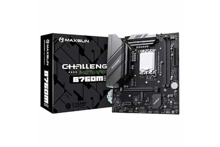 MAXSUN CHALLENGER B760M-N D5 V2 DDR5 HDMI PCIE 4.0 1700P MATX