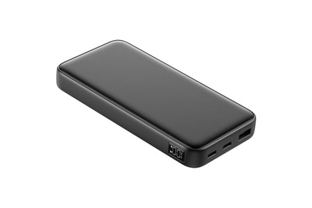 POWERBOOST PRIME 130B 10000mAh 22.5W Dahili Kablolu LCD Siyah Taşınabilir Şarj Cihazı Powerbank