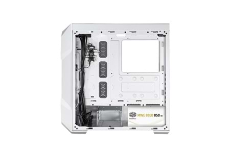COOLERMASTER 850W 80+ GOLD TD500 v2 TG ARGB GAMING EATX PC KASASI BEYAZ