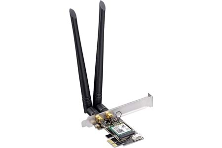 CUDY WE3000 AX5400 Wi-Fi 6E Bluetooth 5.3 PCI-E Kablosuz Ağ Adaptörü