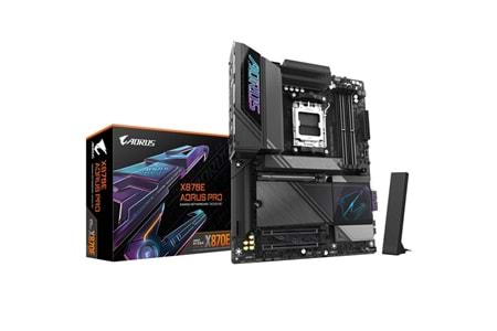 GIGABYTE X870E AORUS PRO WIFI7 DDR5 HDMI-DP USBC PCIE 5.0 AM5 ATX