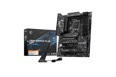 MSI Z890 GAMING PLUS WIFI-7 DDR5 THUNDERBOLT-HDMI-DP PCIE 5.0 1851P ATX