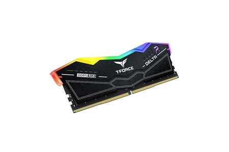 TEAM 32GB (2X 16GB) DDR5 7600MHZ CL36 RGB DUAL KIT PC RAM DELTA BLACK FF3D532G7600HC36DDC01