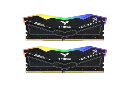 TEAM 32GB (2X 16GB) DDR5 6400MHZ CL40 RGB DUAL KIT PC RAM DELTA FF3D532G6400HC40BDC01