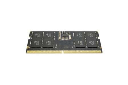 TEAM 16GB DDR5 4800MHZ CL40 NOTEBOOK RAM VALUE TED516G4800C40D-SBK
