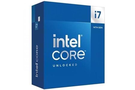INTEL CORE i7 14700K 61MB 12çekirdekli O/B UHD 770 1700p 125w Kutulu+Fansız