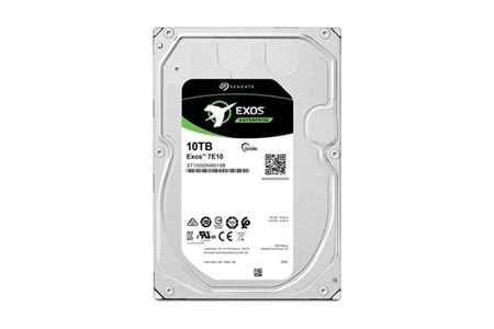 SEAGATE 10TB EXOS ST10000NM017B 7200 RPM 256MB SATA-3 NAS ve Güvenlik Diski Distribütör Garantili	