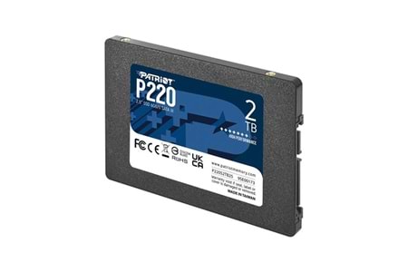 PATRIOT 2TB P220 P220S2TB25 550-500MB/s SATA-3 SSD DİSK