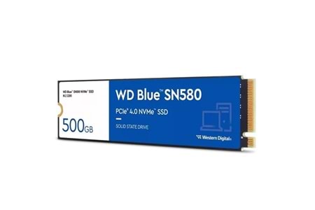 WD 500GB BLUE SN580 WDS500G3B0E 4000-3600MB/s M2 NVME GEN4 DİSK