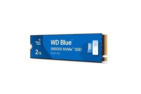 WD 2TB BLUE SN5000 WDS200T4B0E-00CNZ0 5150-4850MB/s M2 NVME GEN4 DİSK