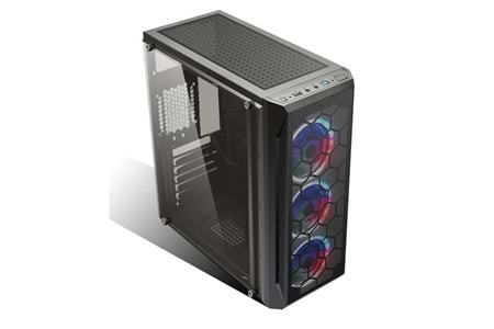 HIPER 500W ZOE 3-Fanlı Gaming Mid-Tower PC Kasası