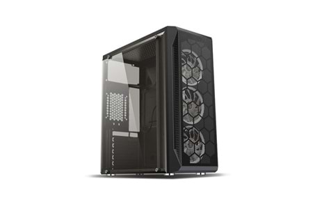 HIPER 350W ZOE 3-Fanlı Gaming Mid-Tower PC Kasası