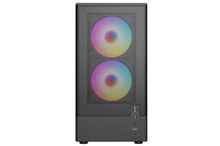FRISBY 550W FC-8975B GAMING MICRO-TOWER PC KASASI