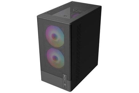 FRISBY 550W FC-8975B GAMING MICRO-TOWER PC KASASI
