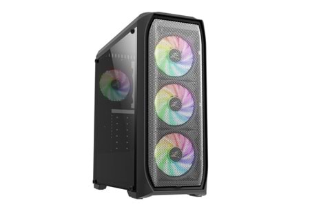 ZALMAN 700W N5-MF 4-RGB FANLI GAMING MID TOWER PC KASASI