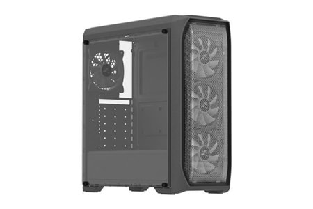 ZALMAN 700W N5-MF 4-RGB FANLI GAMING MID TOWER PC KASASI