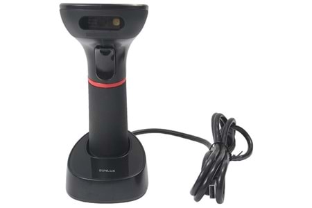 Sunlux Xl-9610 2D Kablosuz Barkod Okuyucu Usb 