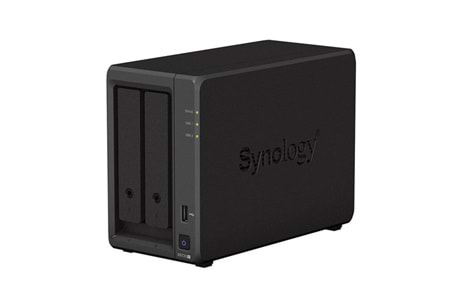 SYNOLOGY DS723 PLUS RYZEN R1600-2GB RAM-2-diskli Nas Sunucu (Disksiz)