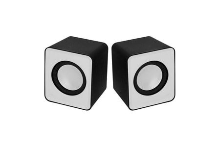 FRISBY FS-334U 1+1 USB Siyah/Beyaz Hoparlör