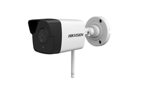 HIKVISION 2MP WIFI BULLET 2.8MM DS-2CV1021G0-IDW1 30metre H265+ IP Güvenlik Kamerası Dahili Mikrofon