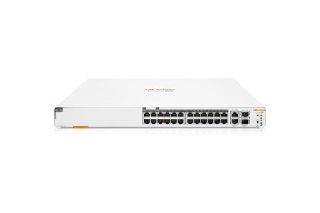 ARUBA 24-PORT 1960-24G JL807A GIGABIT 2-SFP YÖNETİLEBİLİR 370W FULL POE SWITCH
