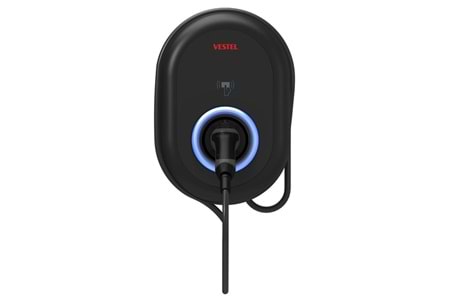 VESTEL Elektrikli Araç Şarj İstasyonu EVC04 22kW Kablolu