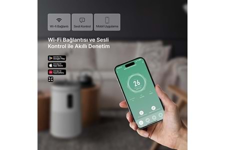 XENON SMART X7421 Akıllı Hava Temizleyici Gece Lambalı
