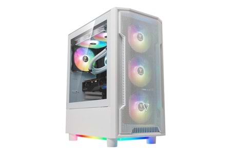 GAMDIAS 750W 80+ BRONZE ATHENA M6 LITE WH GAMING MID-TOWER PC KASASI BEYAZ